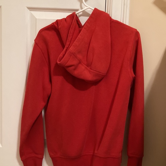 red middle swoosh nike hoodie😮💨 - Picture 2 of 4